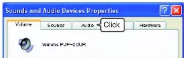 YAMAHA PJP20UR - When using Windows XP/Windows 2000 - 1