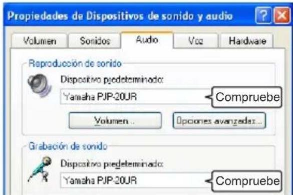 YAMAHA PJP20UR - Compruebe la configuracion. - 1