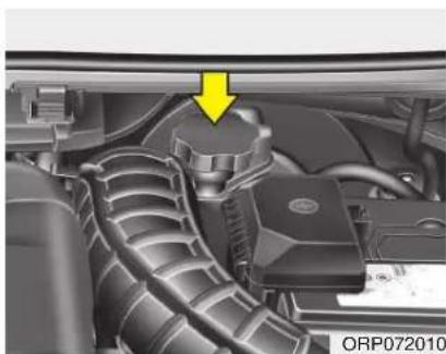 KIA Carens (2015) - LIQUIDE DE FREINAGE/D'EMBRAYAGE (LE CAS ÉCHÉANT) - 1