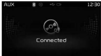 KIA Carens (2015) - Utilisation du mode AUX - 1