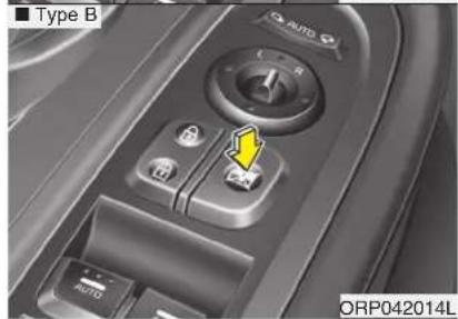KIA Carens (2015) - Bouton de verrouillage des vitres électriques - 2