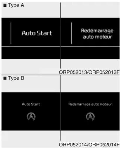 KIA Carens (2015) - En outre, le moteur redémarre automatiquement, sans intervention du conducteur, dans les cas suivants: - 1