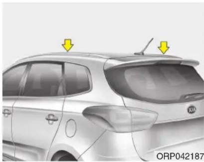 KIA Carens (2015) - FONCTIONS EXTÉRIEURES - 1