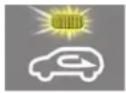 KIA Carens (2015) - Position air recyclé - 1