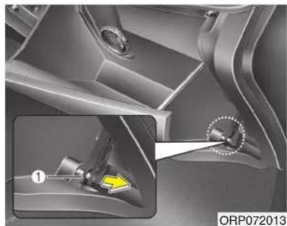 KIA Carens (2015) - Vérification du filtre - 2