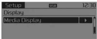 KIA Carens (2015) - Display Settings (Paramètres d'affichage) - 2