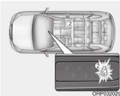 KIA Carens (2015) - AVERTISSEMENT - 2