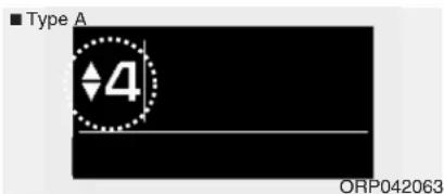 KIA Carens (2015) - Indicateur de position de vitesse de la boîte manuelle (le cas échéant) - 1