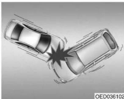 KIA Carens (2015) - Conditions de non-déclenchement de l'airbag - 4