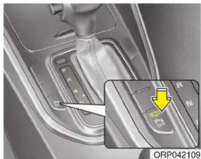 KIA Carens (2015) - Fonctionnement du système d'aide au stationnement arrière Condition de fonctionnement - 1