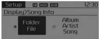 KIA Carens (2015) - Song Info (Infos morceau) - 1