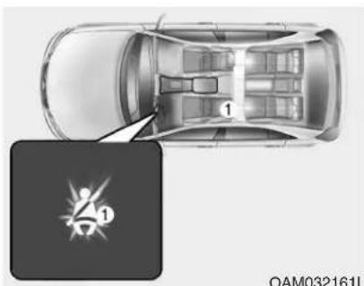 KIA Carens (2015) - AVERTISSEMENT - 1