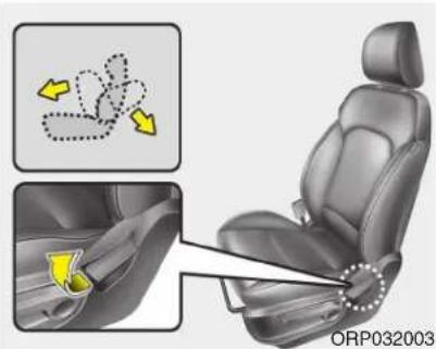 KIA Carens (2015) - Sièges avant - Manuel - 2