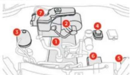CITROEN EMéhari (2017) - Implantation sous capot moteur - 1