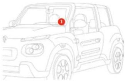 CITROEN EMéhari (2017) - Essuie-vitre / Lave-vitre - 1