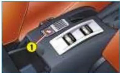 PEUGEOT 307 CC (2003) - Précautions relatives à l'airbag passager - 1