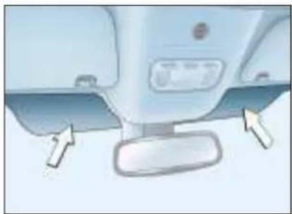 PEUGEOT 307 CC (2003) - Rétroviseur intérieur manuel - 1