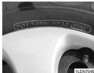 KIA K2500 (2008) - -Température du pneu - 1