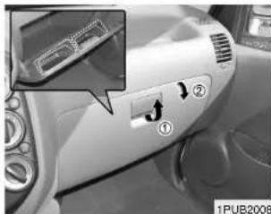 KIA K2500 (2008) - A VERTISSEMENT - 1