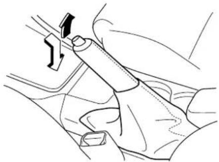 MAZDA 3 Hatchback (2016) - Pour relâcher le frein de stationnement - 1