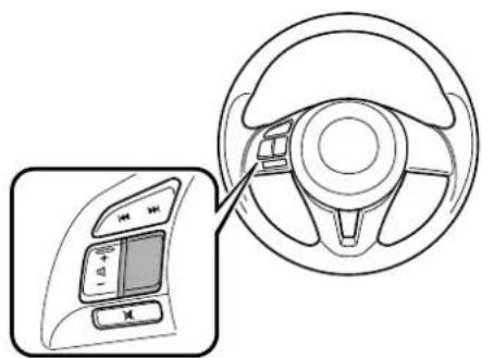 MAZDA 3 Hatchback (2016) - Fonctionnement de la commande audio au volant* - 1