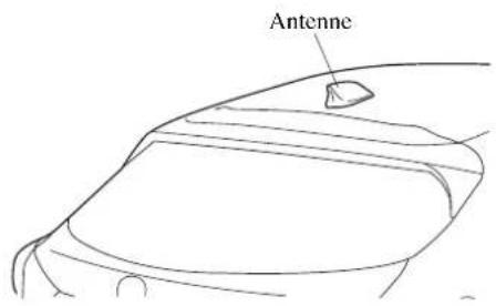 MAZDA 3 Hatchback (2016) - Antenne de radio AM/FM et antennene de radio par satellite* - 1