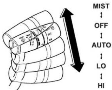 MAZDA 3 Hatchback (2016) - Essuic-glacc intermittent a vitesse variable - 3