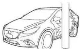 MAZDA 3 Hatchback (2016) - Limites à la détéction de collision latorale: - 1