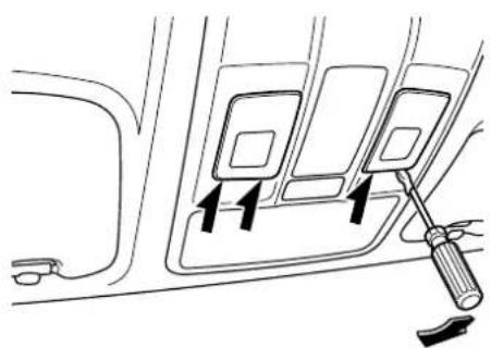 MAZDA 3 Hatchback (2016) - Remplacement des ampoules d'éclairages interieurs - 1