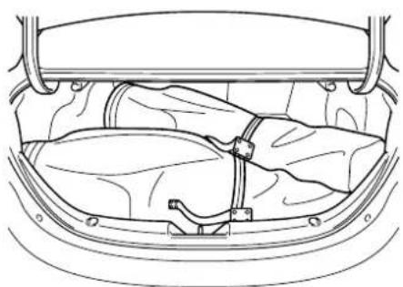 MAZDA 3 Hatchback (2016) - Chargement des sacs de golf (uniquement les vehicules a 4 portes) - 2