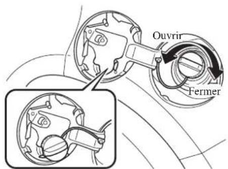 MAZDA 3 Hatchback (2016) - Bouchon de réservoir de carburant - 1
