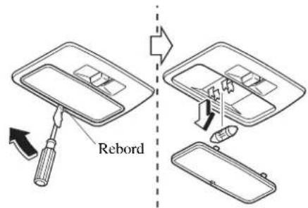 MAZDA 3 Hatchback (2016) - Eclairages au pavillon (avant) - 1