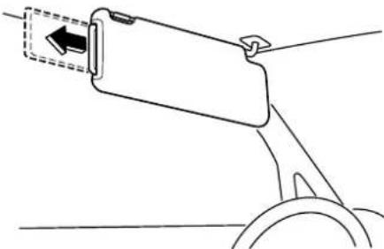 MAZDA 3 Hatchback (2016) - Pare-soleils à rallonge latérale - 1