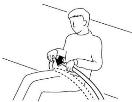 MAZDA 3 Hatchback (2016) - Pour boucler la ceinture de sécurité - 4