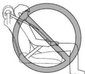 MAZDA 3 Hatchback (2016) - Ne pas diminuier le poids total assis sur le siege du passager avant: - 3