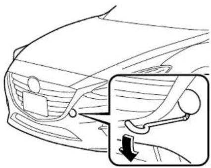 MAZDA 3 Hatchback (2016) - Crochets d'immobilisation - 1