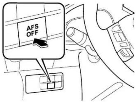 MAZDA 3 Hatchback (2016) - Interrupteur AFS OFF - 1