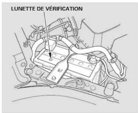 Honda Civic Hatchback (2004) - Vérification de la batterie - 1