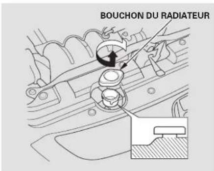 Honda Civic Hatchback (2004) - Liquide de refroidissement du moteur, Lave-glace du pare-brise - 1