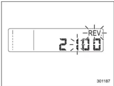 SUBARU Impreza WRX (2012) - Réglageduniveaud 'alarmederégimemoteur - 2