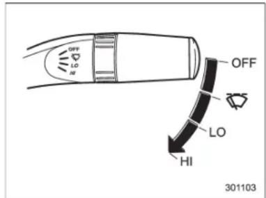 SUBARU Impreza WRX (2012) - Commandesd 'essuie-glace etdelave-glacedepare-brise - 1
