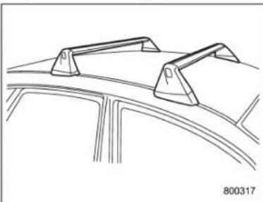 SUBARU Impreza WRX (2012) - Mouluredetoitetraverses (selonmodèles) - 1