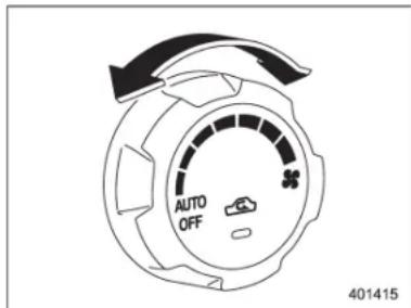 SUBARU Impreza WRX (2012) - Molettedereglagedelavi-tessesdesoufflante - 1