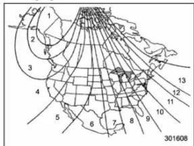 SUBARU Impreza WRX (2012) - Rétroviseur 'attenuation automatique/boussole(selon modèles) - 3