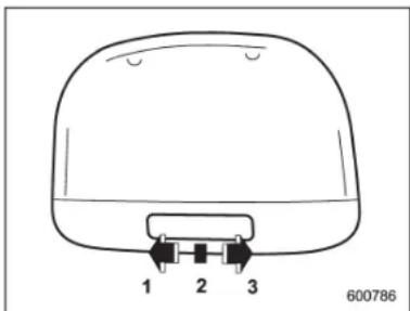 SUBARU Impreza WRX (2012) - Plafonnier - 1
