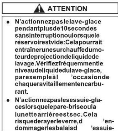 SUBARU Impreza WRX (2012) - Essuie-glaceetlave-glace - 2