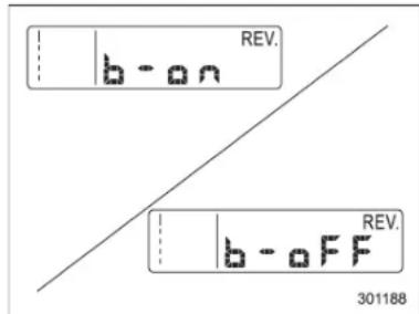 SUBARU Impreza WRX (2012) - Réglageduniveaud 'alarmederégimemoteur - 3