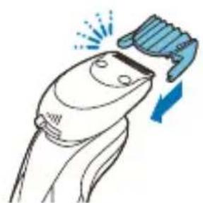 PHILIPS S9000 Prestige SP9863 - Utilisation de l'accessoire barbe avec sabot - 2