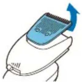 PHILIPS S9000 Prestige SP9863 - Pulizia dell'accessorio regolabarba - 3