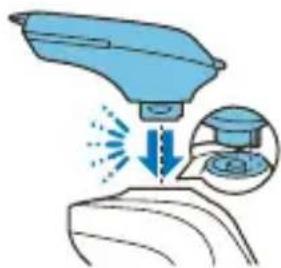 PHILIPS S9000 Prestige SP9863 - Using the beard styler attachment with comb - 1
